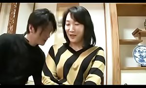 Full-grown Asian Japanese Mom Squirts And receives Creampie
