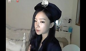 Korean Police Cosplay insusceptible to cam