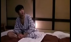 Japanese Asian Mom with an increment of Son First Time Mating