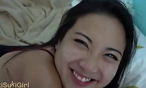 Asian cocksucker does her chores @Sukisukigirl Unfledged Field of view WMAF POV Oral sex