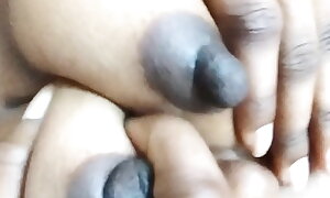 Indian bhabhi big Chief on her pinch pennies in oyo hotel room with Hindi Audio Part 6