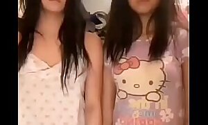 Asian girl show titties