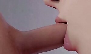 Blowjob coupled with Handjob, Beat out Compilation (Very Realistic Animation)