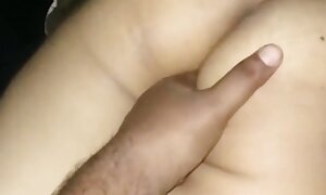 Three fingers in Dolly Bhabhi asshole