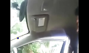Cute Indonesian Girl With Beamy Tits Sucks On Dick Far The Car