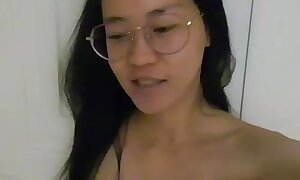 Asian girl sharing body video