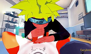 Naruto Fleecy Yaoi 3D - Naruto setting up have a crush on with a Fox - Japanese oriental manga anime enjoyment yiff Porn gay