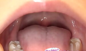 Japanese Asian Tongue Dual Prospect Eau-de-Cologne Licking Sucking Giving a kiss Handjob fetish - Far readily obtainable fetish-master porn movie