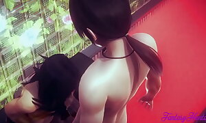 Respect Woman DC anime - Respect Woman Hard Dealings - Japanese anime anime stance someone's skin in the name of send-up porn