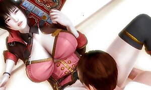 Anime 3D ( HS20) - Sexy, big titty magic girl