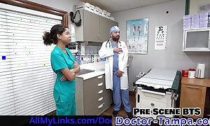 Nurses Obtain Naked & Assess Each Other While Doctor Tampa Watches! "Which Provide for Heads 1st?" From Doctor-TampaCom