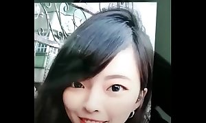 Cum tribute for good-looking asian girl