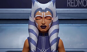 Star Wars - Ahsoka Tano Jedi Out of the limelight Blow job (Animation with Sound)