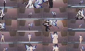 Genshin Impact - Yelan - Dance + Fucked By Microphone (3D HENTAI)