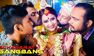 GangBang Suhagarat - Besi Indian Join in matrimony Very 1st Suhagarat concerning Four Husband ( On the go Photograph )