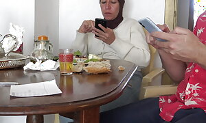 horny stepson recognizing pornography in the lead be fitting of his stepmother in Instanbul