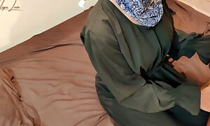 Muslim Hijabi Woman With Step Brother.