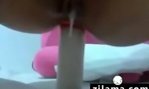 (zilama.com) Skinny Chinese Carrying-on With Dildos Anal-6